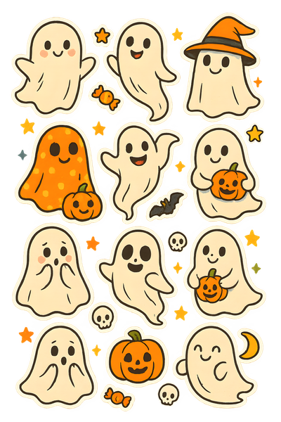 Ghost Stickers